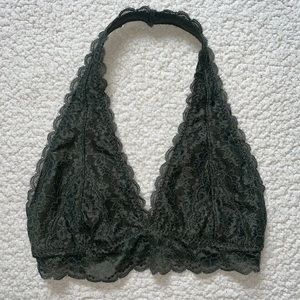 4/$24🦩 NWOT Gilly Hicks Halter Lace Bralette